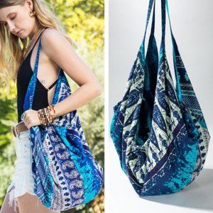 Dance the night away blue boho bag 💙